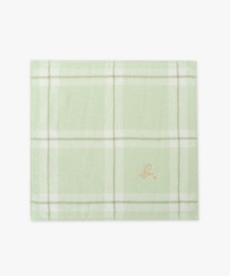 ＜agnes b. (Women)＞【ユニセックス】ＫＤ４０　ＭＯＵＣＨＯＩＲ　タータンチェック柄ハンカチ（Ｂ１１２ＫＤ４０７１０）