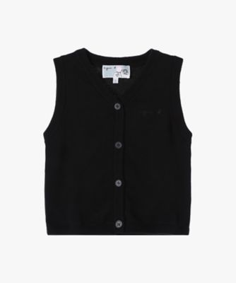 agnes b. ENFANT (Baby&Kids)/アニエスベー　アンファン LS40 L GILET ベビー ジレ(B248LS40000)