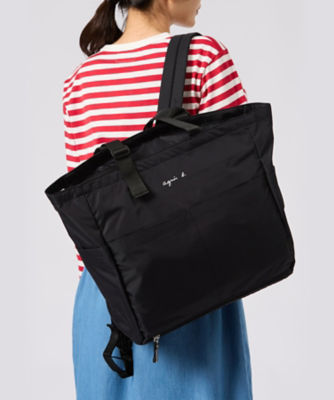 【週末限定‼︎お値下げ】　アニエスべー　マザーズバッグ AC12 E BAG ペアレンツバッグ（マザーズバッグ） ｜agnès b