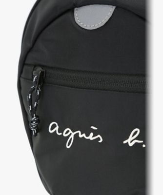 アニエスべー子供　リュック　◇新品・値札付き キッズ ロゴ リュックサック ｜agnès b. ENFANT/LAYETTE（アン