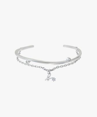 ＜agnes b. (Women)＞Ｈ９２２　ＢＡＮＧＬＥ　ＤＡＹ　＆　ＮＩＧＨＴ　ＷＩＴＨ　Ｂ．　バングル（ＢＯ４８Ｈ９２２９１０）