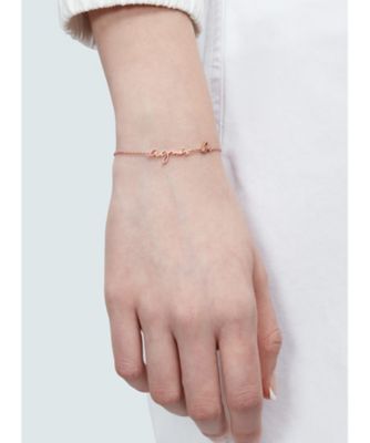 agnès b. FEMME H922ロゴ ブレスレット 新品 美品 プレゼント agnes b. ブレスレット H922 ロゴ レディース メンズ : ZOZOTOWN