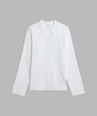 ＜agnes b. (Women)＞ＵＱ９４　ＣＨＥＭＩＳＥ　ブラウス（Ｃ０８７ＵＱ９４０１０）