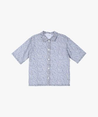 ＜agnes b. ENFANT (Baby&Kids)＞ＩＤＭ９　Ｅ　ＣＨＥＭＩＳＥ　キッズ　ブラウス（ＣＧ７５ＩＤＭ９６５２）