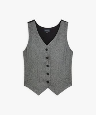 ＜agnes b. (Women)＞ジレ（Ｄ２９５ＴＷ３７０４３）