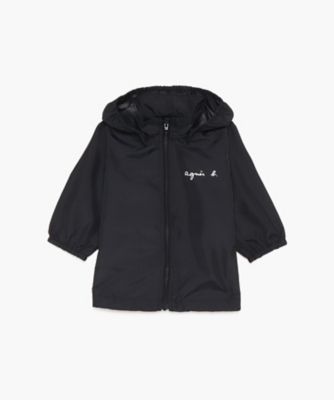 ＜agnes b. ENFANT (Baby&Kids)＞ＵＳ８３　Ｌ　ＢＬＯＵＳＯＮ　ベビー　ポケッタブルレインブルゾン（ＤＡ２２ＵＳ８３０００）