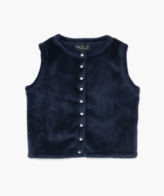 ＜agnes b. ENFANT (Baby&Kids)＞ＪＧＡ１　Ｅ　ＣＡＲＤＩＧＡＮ　キッズ　カーディガンプレッション（Ｅ２８９ＪＧＡ１６３５）