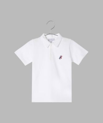 ＜agnes b. ENFANT (Baby&Kids)＞Ｋ３７７　Ｅ　ＴＳ　キッズ　ポロシャツ（Ｅ４９１Ｋ３７７０１０）