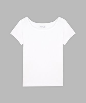 ＜agnes b.(Women)＞ＪＧ１３　ＴＳ　コットンＴシャツ（Ｅ５９３ＪＧ１３０１０）