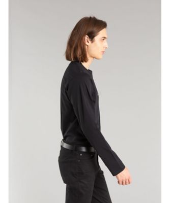 メンズ　ロゴプリント　コットン　長袖　Ｔシャツ　”Ｃｏｕｌｏｓ”（ＥＡ６４Ｓ１３７０００）