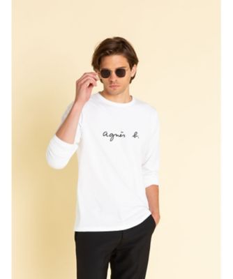 メンズ　ロゴプリント　コットン　長袖　Ｔシャツ　”Ｃｏｕｌｏｓ”（ＥＡ６４Ｓ１３７０１０）