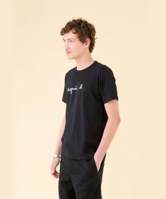 メンズ　ロゴプリント　コットン　半袖　Ｔシャツ　”Ｃｏｕｌｏｓ”（ＥＡ６５Ｓ１３７０００）