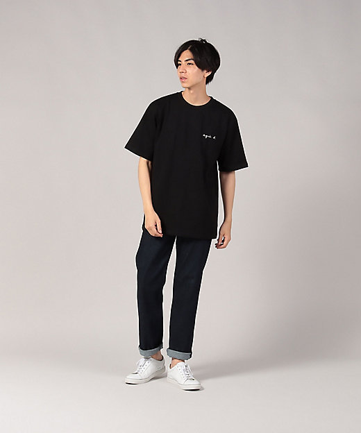Tシャツ/カットソー(半袖/袖なし)アニエスベー　JEJ3 TSロゴTシャツ