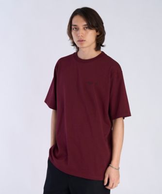 メンズ ロゴ刺繍 コットン 半袖 Tシャツ ”Christof