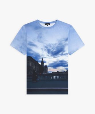 フォトプリント コットン 半袖 Tシャツ ”Paris