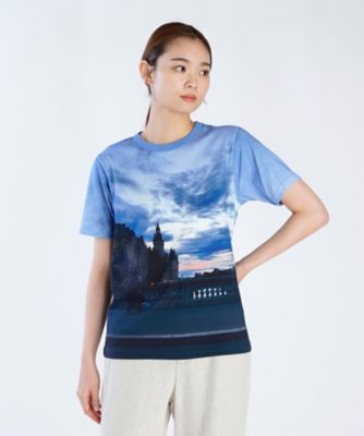 フォトプリント コットン 半袖 Tシャツ ”Paris