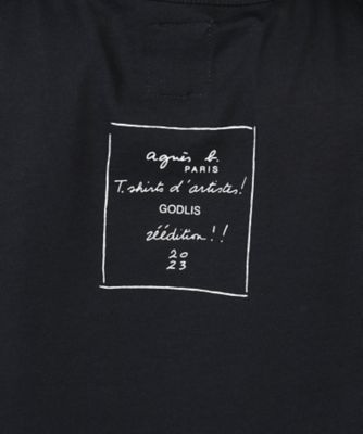 コットン　プリント　半袖　アーティスト　Ｔシャツ　”Ｇｏｄｌｉｓ”　（ユニセックス）（ＥＡＩ１ＳＡＶ８０００）