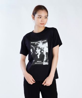 コットン プリント 半袖 アーティスト Tシャツ ”Godlis