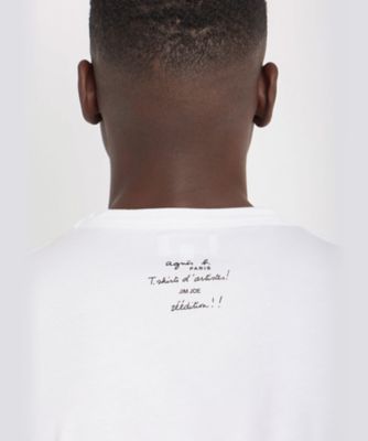 オーガニックコットン　プリント　半袖　アーティスト　Ｔシャツ　”ＪＩＭ　ＪＯＥ”　（ユニセックス）（ＥＡＩ１ＳＢＯ６０１０）