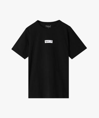 ＜agnes b. (Women)＞【ユニセックス】ＳＥＱ８　ＴＳ　ボックスロゴＴシャツ（ＥＡＩ１ＳＥＱ８０００）