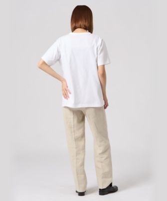 【ユニセックス】ＳＥＱ９　“３　ｒｕｅ　ｄｕ　ｊｏｕｒ”ロゴＴシャツ（ＥＡＩ１ＳＥＱ９０１０）