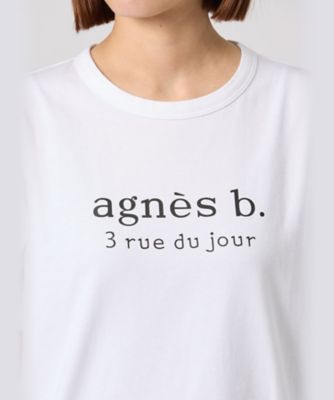 【ユニセックス】ＳＥＱ９　“３　ｒｕｅ　ｄｕ　ｊｏｕｒ”ロゴＴシャツ（ＥＡＩ１ＳＥＱ９０１０）