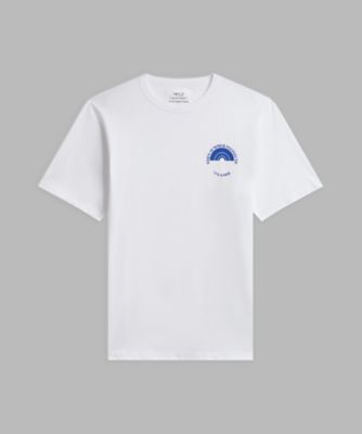 agnes b. (Women)/アニエスベー オーガニックコットン プリント 半袖 アーティスト Tシャツ ”Sylvain Couzinet-Jacques” (ユニセックス)(EAI