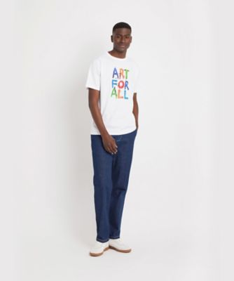 コットン　プリント　半袖　アーティスト　Ｔシャツ　”Ｇｉｌｂｅｒｔ　＆　Ｇｅｏｒｇｅ”（ユニセックス）（ＥＡＩ１ＳＦＣ００１０）