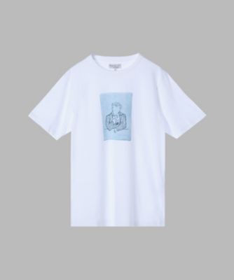 新品未使用 agnis b. クリーム色 半袖Tシャツ ユニセックス】Tシャツ（EAI1SFJ5010） | agnes b