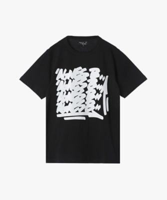新品未使用 agnis b. クリーム色 半袖Tシャツ ユニセックス】Tシャツ（EAI1SG52000） | agnes b