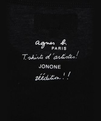 プリント コットン 半袖 アーティスト Tシャツ ”JonOne