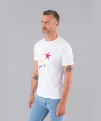 ユニセックス　コットン　プリント　半袖　アーティスト　Ｔシャツ　”Ｂｅｒｉｓｈａ”（ＥＡＩ１ＳＫ８５０１０）