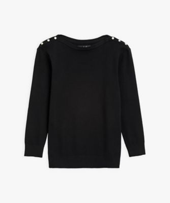 ＜agnes b. (Women)＞Ｊ１５５　ＴＳ　コットンニットカットソー（ＥＡＮ９Ｊ１５５０００）