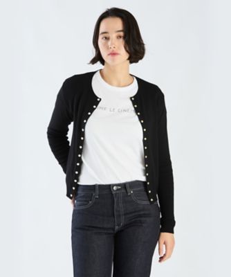 Ｊ１５５ ＣＡＲＤＩＧＡＮ コットンニットカーディガン（ＥＡＯ１Ｊ１５５０００） | agnes b. (Women)/アニエスベー |  三越伊勢丹オンラインストア・通販【公式】