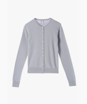 美品【定価2.5万】agnès b. カーディガンプレッション ホワイト 白