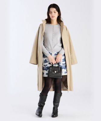 AGNONA アニオナ　ノースリーブカーディガン ライトベージュ Vネックシアーカーディガン（NORTHERN TRUCK）の商品詳細