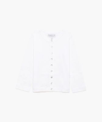 ＜agnes b. ENFANT (Baby&Kids)＞Ｊ０００　Ｅ　ＣＡＲＤＩＧＡＮ　キッズ　カーディガンプレッション（ＥＡＳ７Ｊ００００１０）