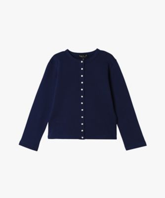 ケーブルニット コットン ペプラム カーディガン | POLO RALPH LAUREN