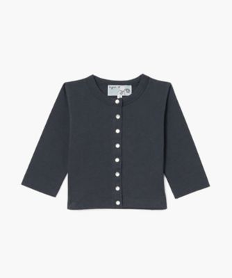 agnes b. ENFANT (Baby&Kids)/アニエスベー　アンファン J000 L CARDIGAN ベビーカーティガンプレッション(EAT2J000890)