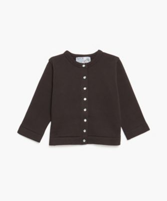 ＜三越伊勢丹/公式＞ agnes b. ENFANT(Baby & Kids)/アニエスベー アンファン M001 L CARDIGAN ベビー カーディガンプレッション 3070ボルドー ベビー用トップス【三越伊勢丹/公式】