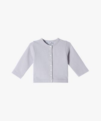 agnes b. ENFANT (Baby&Kids)/アニエスベー　アンファン M001 L CARDIGAN ベビー カーディガンプレッション(EAT2M0018004)