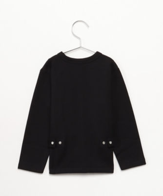 Ｍ００１ Ｅ ＣＡＲＤＩＧＡＮ キッズ カーディガンプレッション ［Ｍａｄｅ ｉｎ Ｆｒａｎｃｅ］（ＥＡＴ６Ｍ００１０００） | agnes b.  ENFANT(Baby&Kids)/アニエスベー アンファン | 三越伊勢丹オンラインストア・通販【公式】