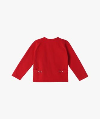 Ｍ００１　Ｅ　ＣＡＲＤＩＧＡＮ　キッズ　カーディガンプレッション　［Ｍａｄｅ　ｉｎ　Ｆｒａｎｃｅ］（ＥＡＴ６Ｍ００１４６０）