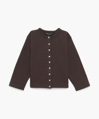 ＜agnes b. ENFANT (Baby&Kids)＞Ｍ００１　Ｅ　ＣＡＲＤＩＧＡＮ　キッズ　カーディガンプレッション（ＥＢＡ９Ｍ００１３０７０）