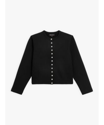 ＜agnes b. (Women)＞Ｍ４３４　ＣＡＲＤＩＧＡＮ　カーディガンプレッション　Ｂｉｏ　［Ｍａｄｅ　ｉｎ　Ｆｒａｎｃｅ］（ＥＢＢ０Ｍ４３４００１）