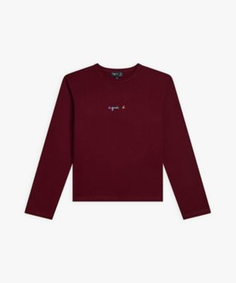 ロゴ コットン 長袖 Tシャツ ”Lil Cool