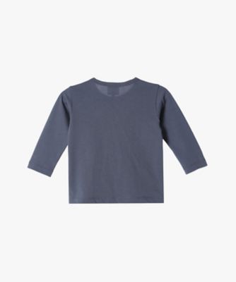 ベビー ロゴ コットン 長袖 Tシャツ
