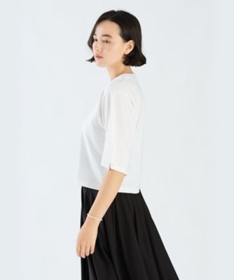 ＷＥＢ限定　ロゴ　コットン　五分袖　Ｔシャツ　”Ｙｏｋｏ”（ＥＢＩ０Ｓ１３７０１０）