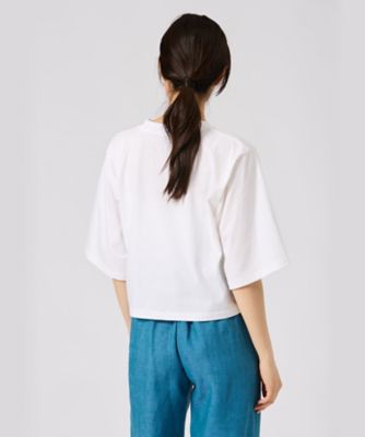 ＷＥＢ限定　ロゴ　コットン　五分袖　Ｔシャツ　”Ｙｏｋｏ”（ＥＢＩ０Ｓ１３７０１０）
