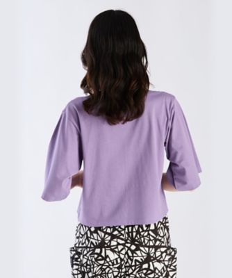 ロゴ コットン 五分袖 Tシャツ ”Yoko
